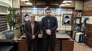 نشست رئیس هیئت امنا و مدیرعامل انجمن مهر احسان فارس، با رئیس اداره کل زندان‌های استان فارس